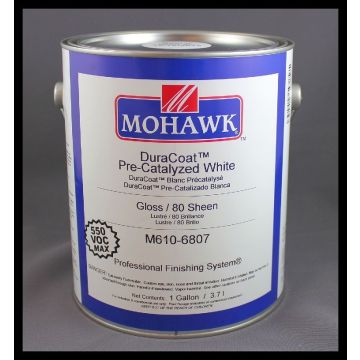 DURACOAT PRE-CATALYZED WHITE SEMI-GLOSS 60 SHEEN GAL